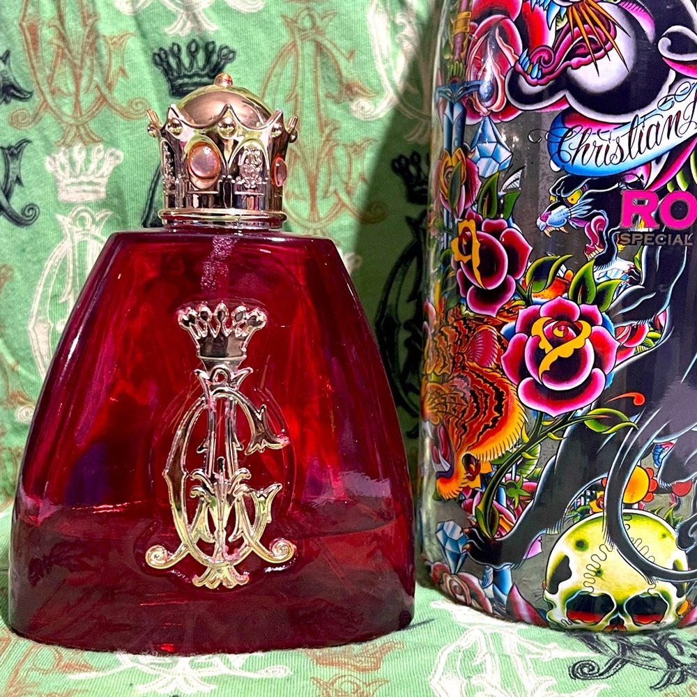 Christian Audigier Red Perfume RARE FIND